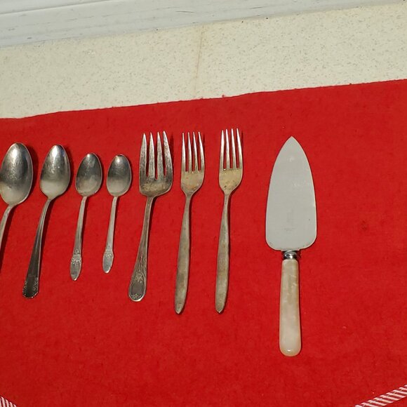 Vintage Silver Spoon & Fork, Cutlery Lot - England - Picture 5 of 5